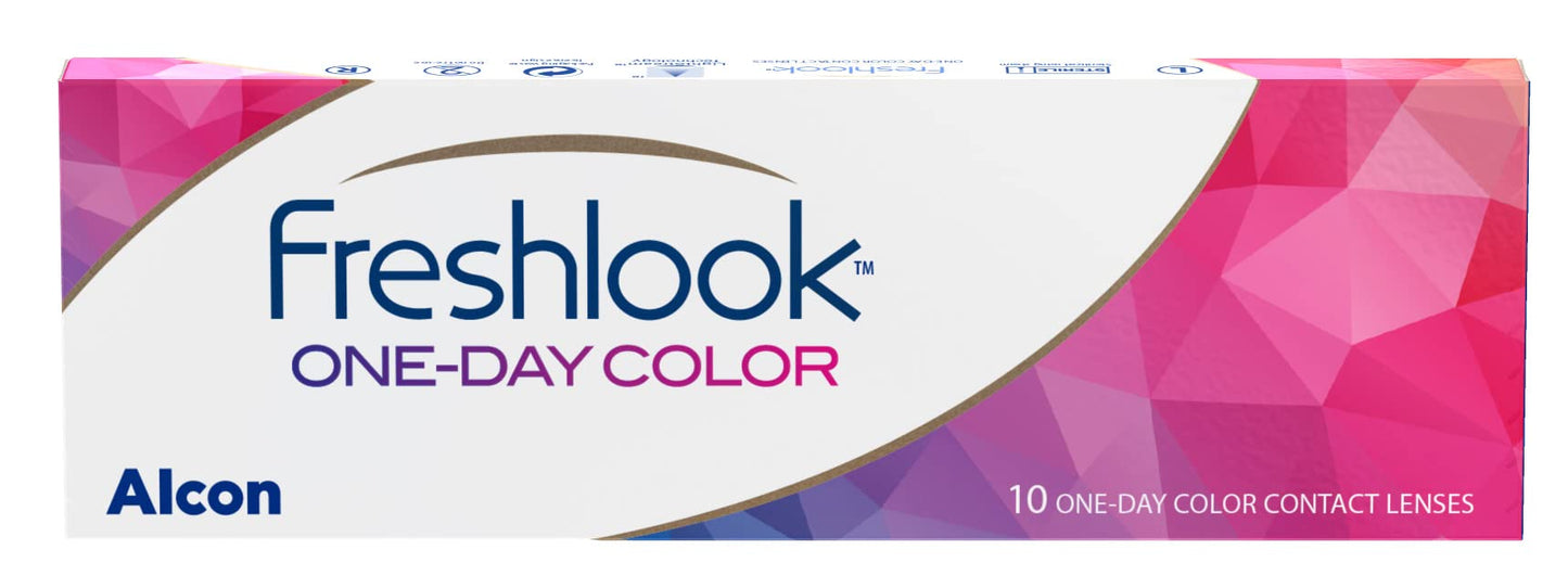 ‎Freshlook One-Day Color Freshlook One-Day Color Pure Hazel Powerless Lens - Pack of 10