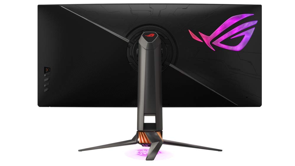 ASUS ROG Swift PG35VQ 35” Curved HDR Gaming Monitor, 200Hz, (3440 x 1440) 2ms, G-SYNC, Ultimate Eye Care, DisplayPort, HDMI, USB, Aura Sync - Black - CaveHubs