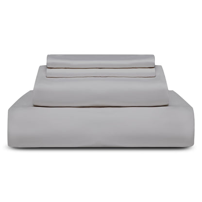 Premium Beige King Sheets Set - 1800 TC Series 4 Piece Bed Sheets - Soft Brushed Microfiber Fabric - 16 Inches Deep Pockets Sheets Wrinkle Free & Fade Resistant by Infinitee Xclusives