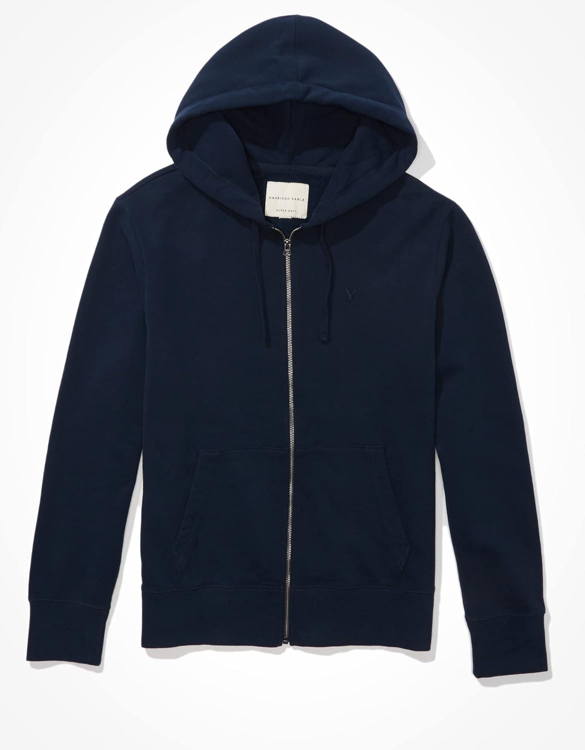 American Eagle Men's Fleece Zip-Up Hoodie