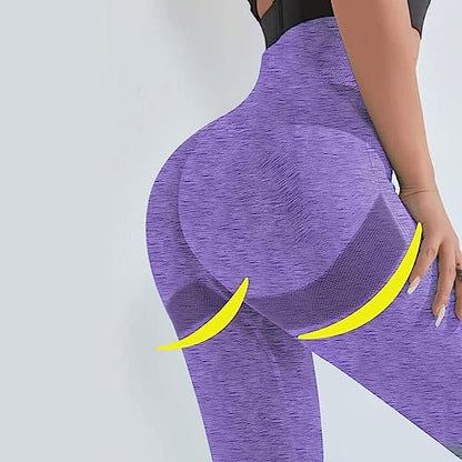 VITION High Waisted Leggings for Women Scrunch Butt Lifting TIK Tok Yoga Pants,Workout Anti Cellulite Tummy Control Tights