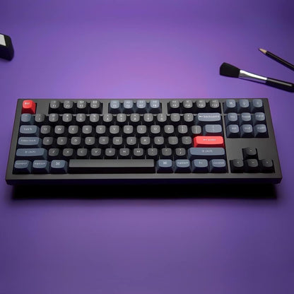 Keychron Q3 QMK Custom Hot-Swappable Gateron G-PRO Switch Mechanical Keyboard Full Assembled RGB (Red Switch, Carbon Black)