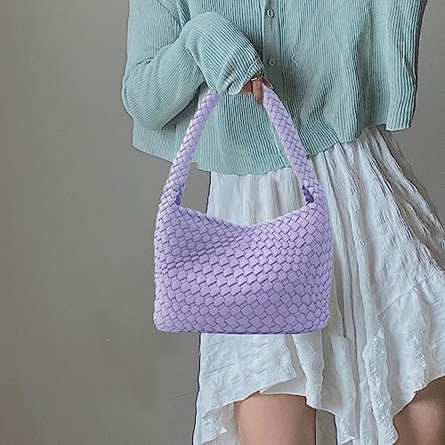 Fashion Designer Handbags and Purses Women Shoulder Bag Casual Versatile Hand Woven Shopping Totes Ladies Underarm Bags