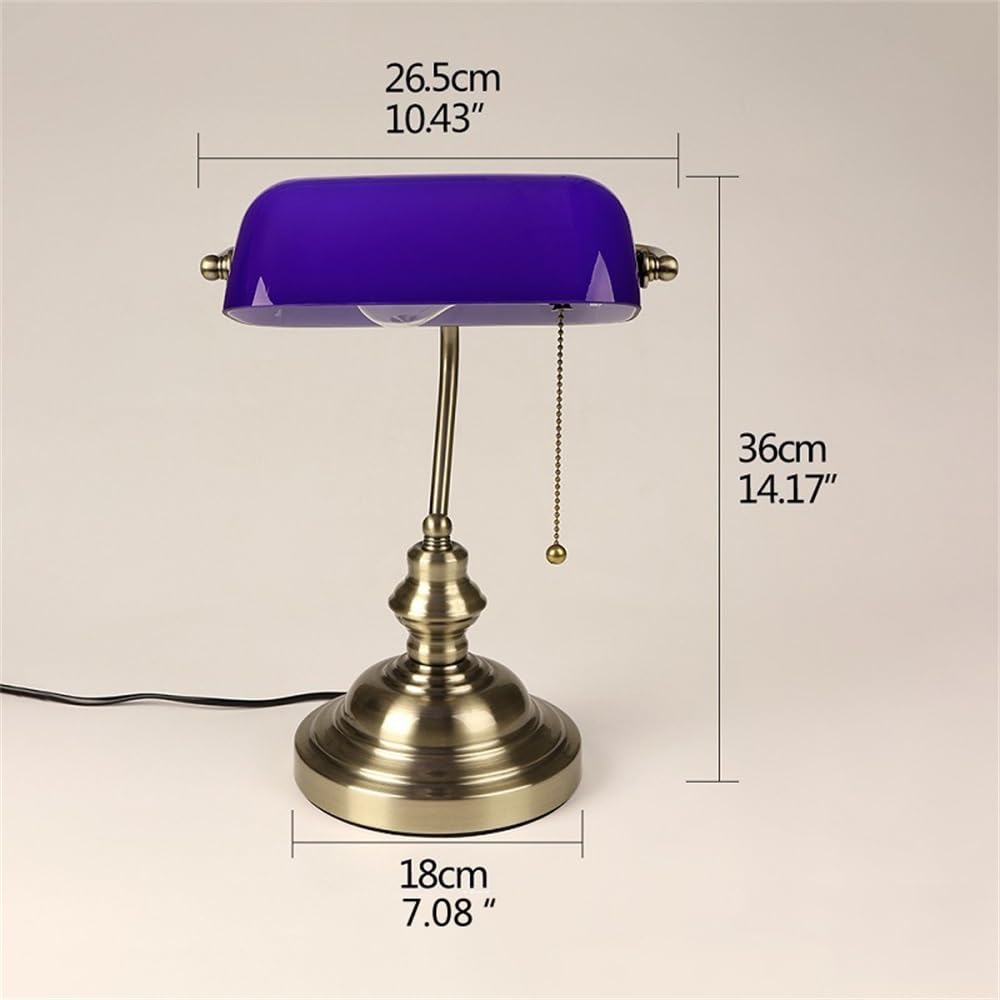 Modern Desk Table Lamp Simple Design LED Glass Pull Switch Desk Light Decor for Home Living Room Bedroom Bedside (style H 1pcs)