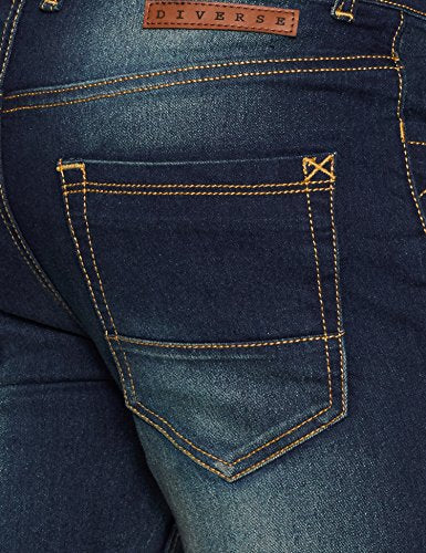 DIVERSE Men's Slim Fit Jeans