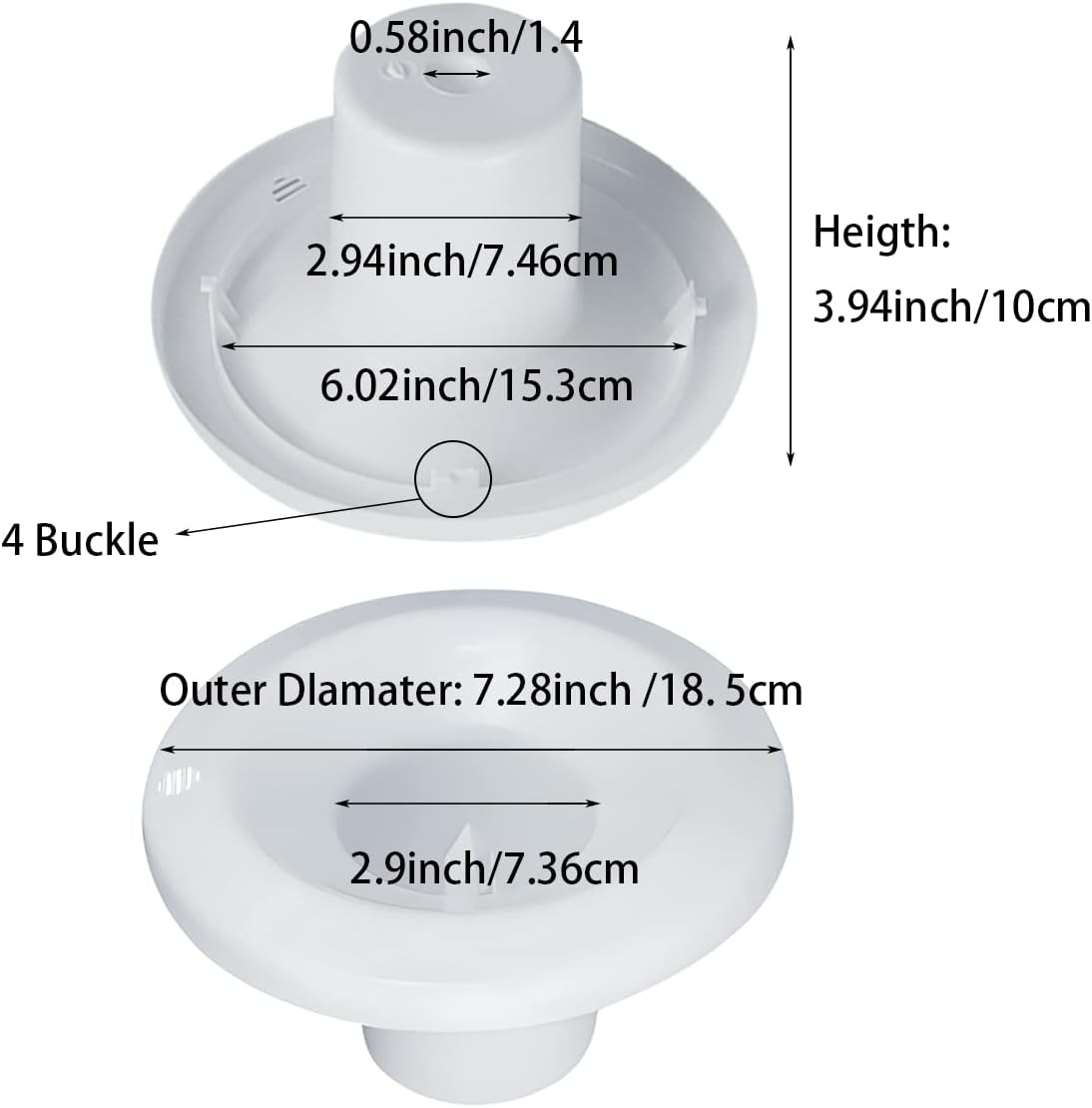 Water Dispenser Replacement Parts Smart Seat WaterGuard Assembly for Water Coolers