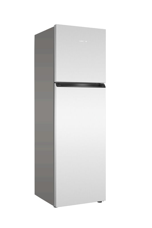 KROME 365L Gross Top Mount Double Door Refrigerator, Automatic Defrost Freezer, Rapid Freezing, A+ Energy, Ample Size with Maximum Capacity, Silver, 10 Year Compressor Warranty-KR-REF 365TS