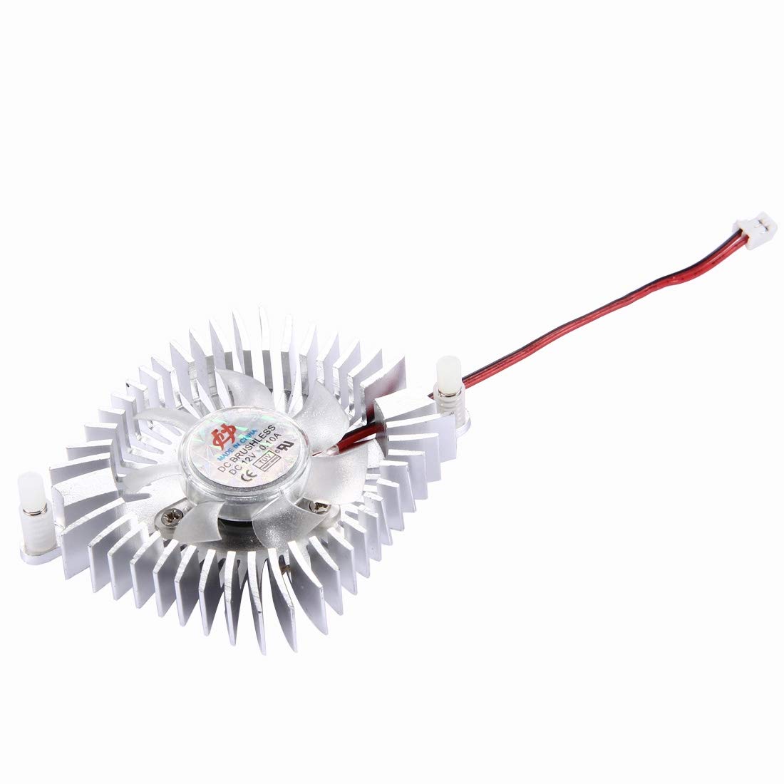 JHMJHM Computer Fans 80mm 2-pin VGA Card Cooling Fan Internal Components