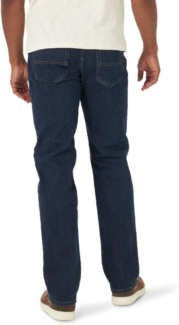 Wrangler mens Wrangler Authentics Men's Classic 5-Pocket Regular Fit Flex Jean Jeans