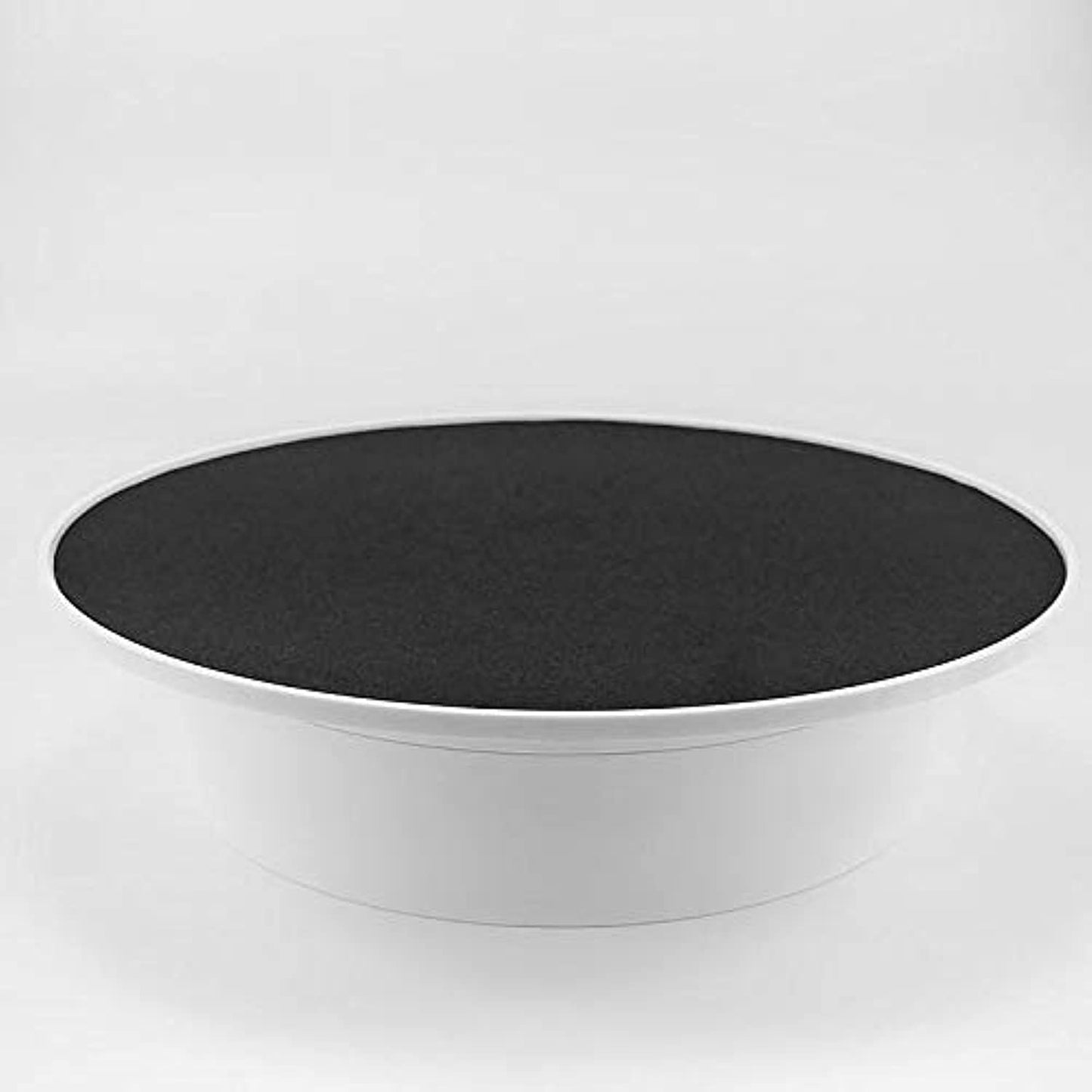 Anecity 360 Degree Electric Motorized Rotating Display Stand (Black Mirror Surface)