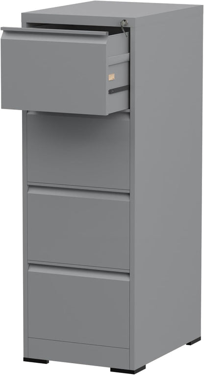 Mahmayi Godrej OEM File Cabinet with Lock Large Storage steel Cabinet, Metal Portable Cabinet with 4 Drawer, Vertical File Cabinet, 4 Layer Cabinet Office Storage Cabinet (2 Drawer, Black)