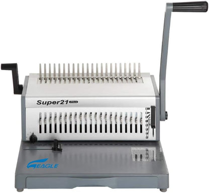 EAGLE SPIRAL BINDING MACHINE SUPER 21PLUS(COMB-MANUAL)