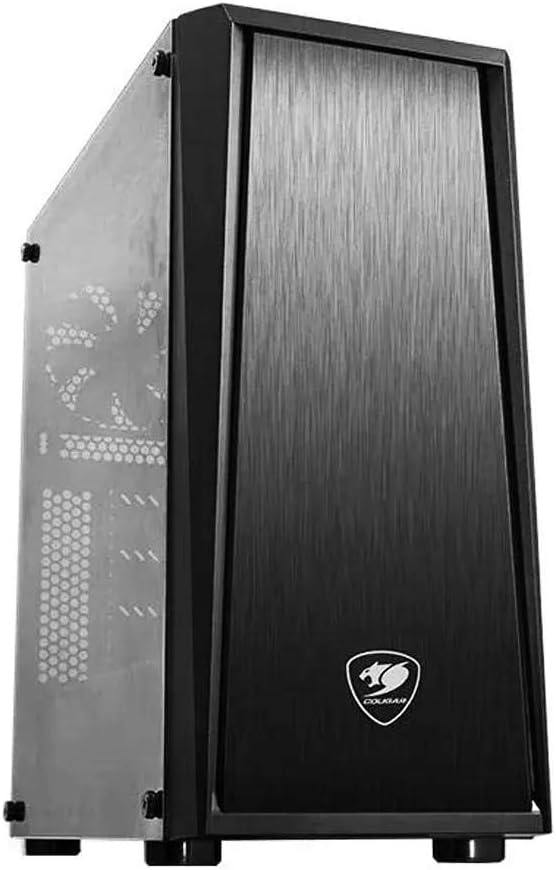 Cougar Gaming Case MX340, Mid-Tower, Tempered Glass, 1 Pre-Installed Fan