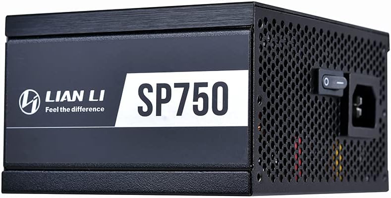 Lian Li SP750 750W 80 Plus Gold Active PFC, SFX Form Factor- Black