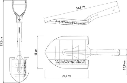 Tramontina SQUARE MOUTH SHOVEL