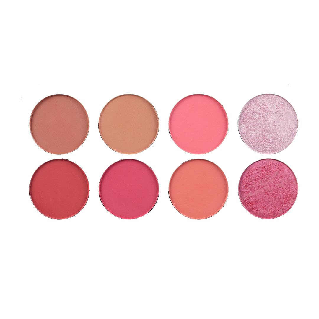Makeup Revolution Makup Ultra Blush Palette Sugar & Spice, Multicolored Pink