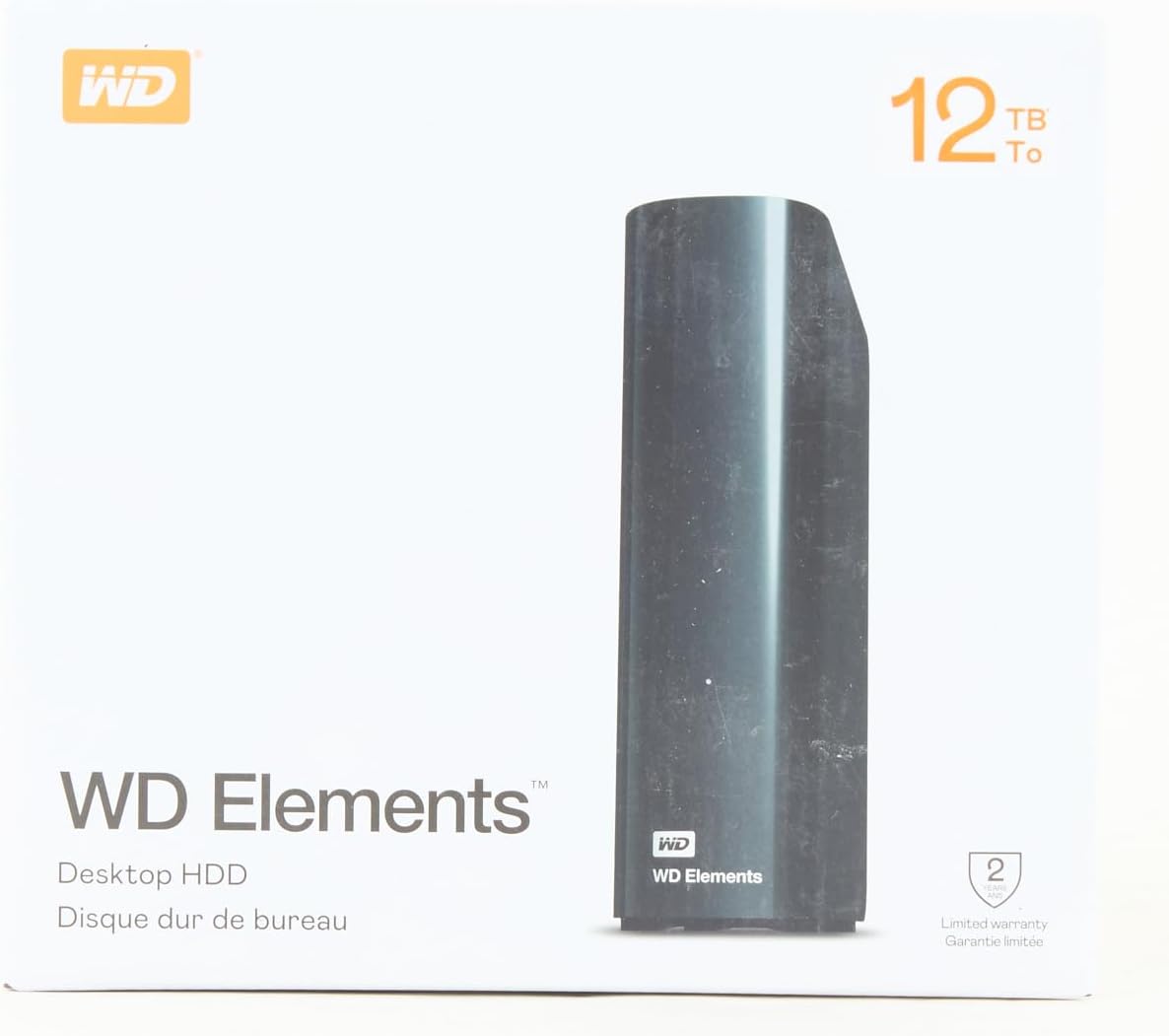 Western Digital WD 18TB Elements Desktop Hard Drive HDD, USB 3.0, Compatible with PC, Mac, PS4 & Xbox WDBWLG0180HBK EESN, Black