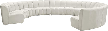 Comfynest Modular Sectional Sofa Set Luxurious Velvet Couch Collection