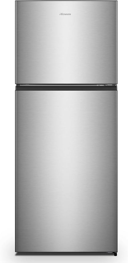 Hisense 488 Liter Refrigerator Double Door Top Mount Silver Model RT488N4ASU"Min 1 year manufacturer warranty"