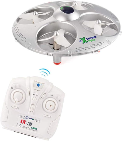 Fytoo CX-31 2.4G 4-axis Headless Mode RC Four-axis UFO Aircraft Remote Control Drone Silver