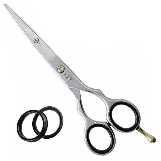 3Pro Surgical Haircutting Scissors 6 Inch Sharp Scissors Barber Scissors Hairdressing Scissors Haircut Scissors for Men, Women Scissors for Hair Cutting, Styling, Trimming & Dressing