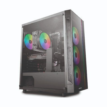 Game Sekret Gaming PC Desktop, Intel Core i5-11400 2.6 GHz, NVIDIA GeForce GTX 1650 4GB GDDR6,16GB DDR Ram, 512GB NVMe SSD, Window11 Pro (i5-11400 | RTX 1650 4GB | 16GB DDR4 | 512GB SSD, White)