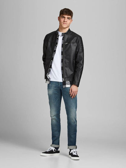 Jack & Jones mens Rocky Jjerocky Noos Blouson Classic Jacket Jacket