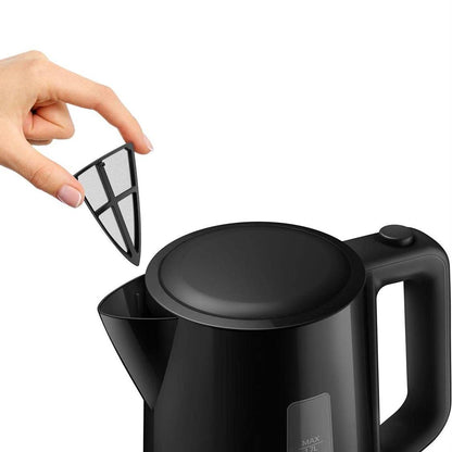 Philips Electric Kettle, 3000 Series, 2200 W, 1.7 litre Family Size, Black, HD9318/21