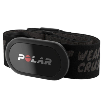 Polar H10 Heart Rate Monitor – ANT+, Bluetooth - Waterproof HR Sensor with Chest Strap - Built-in memory, Software updates - Works with Fitness apps, Cycling computers, Black, M-XXL