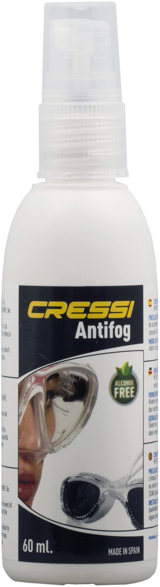 Cressi Anti-Fog Solutions for Snorkeling and Diving Masks - Long lasting effect