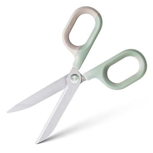 6" Multipurpose Scissors, Ultra Sharp Blade Shears Comfort-Grip Handles Craft Scissors Sewing Scissors Fabric Scissors for Office Home School Sewing Fabric Craft Supplies Multipurpose Scissors Green