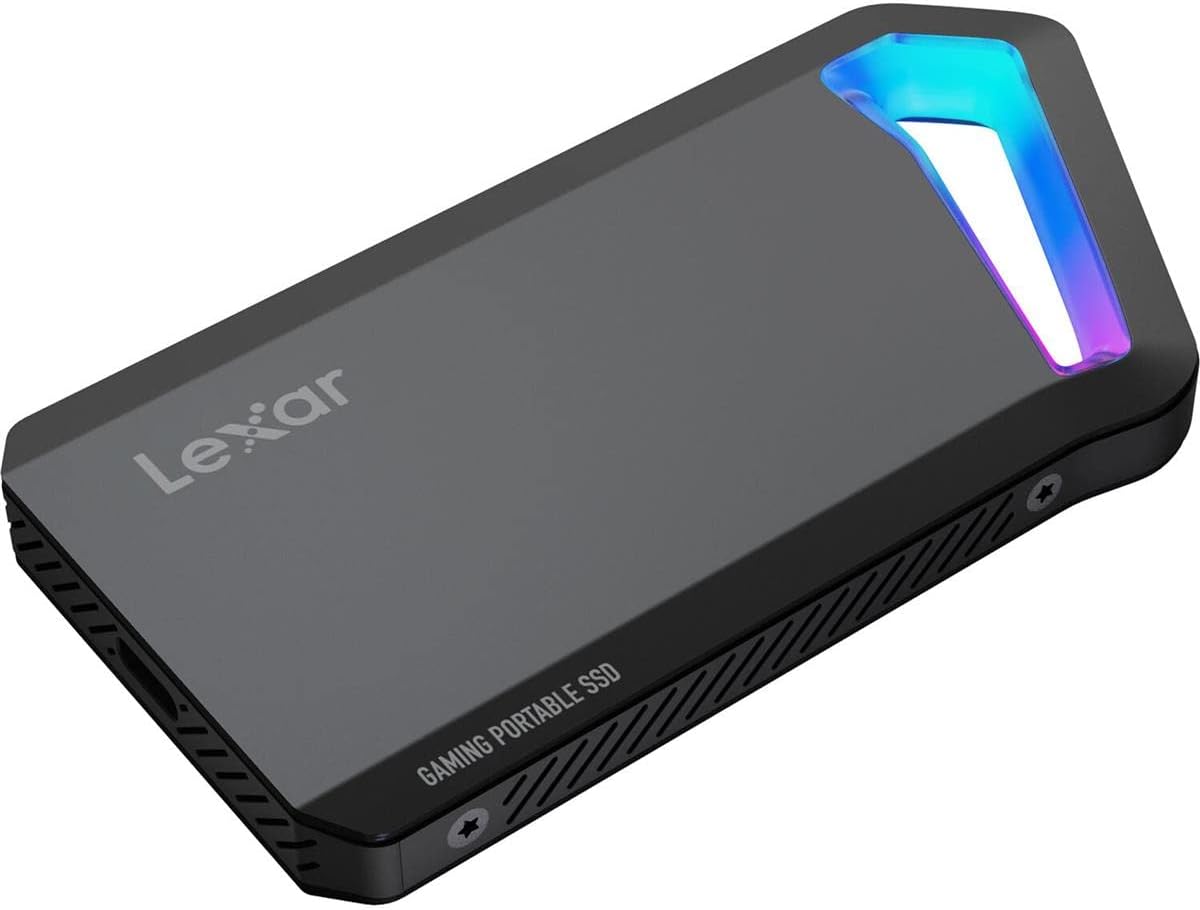 Lexar NS100 512GB 2.5” (SATA 6Gb/s SSD,) Solid State Drive, Up to 550MB/s Read (LNS100-512RB)- Black