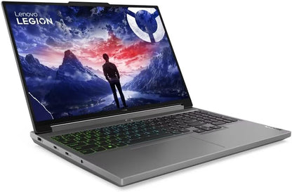 Lenovo Legion Slim 7 16IRH8 Gaming Laptop With AI Chip, 16"3.2K 165Hz Display, Intel Core i9-13900H, 32GB RAM, 1TB SSD, RTX 4060 8GB, Win11, RGB Eng-Arabic, 2Yr Premium Care, Storm Grey-[82Y30096AX]