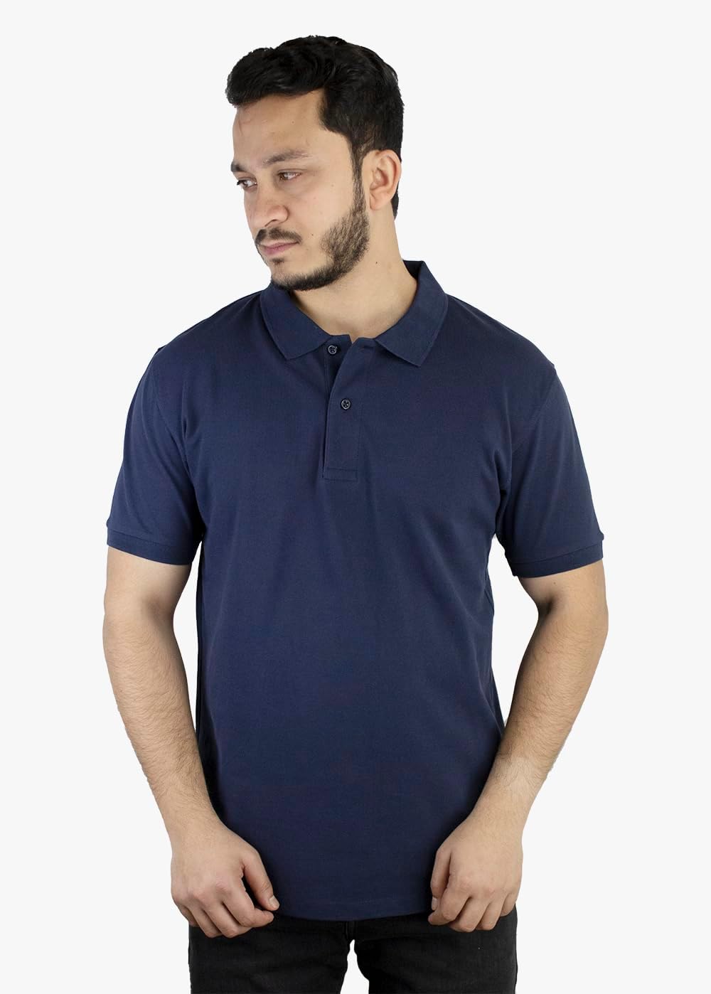 Men's Solid Pique Polo Shirt - Polo Shirt for Men