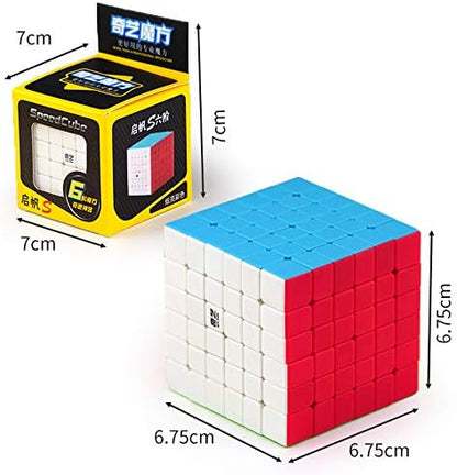 Bokefenuo QY 9x9 Speed Cube 75mm Stickerless Toys for Kids Puzzle Magic Cube