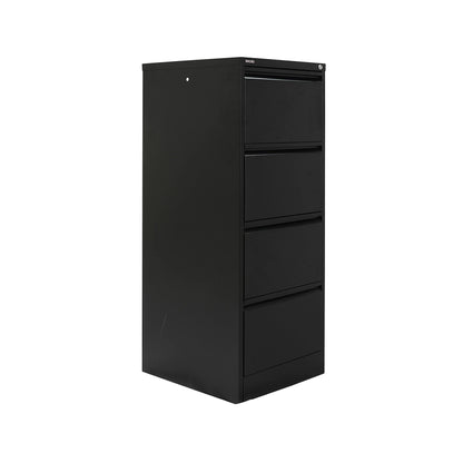 RIGID Steel Vertical Filing Cabinet Large Storage steel Cabinet, Metal Portable Cabinet with 4 Drawers for Legal Size (Grey)