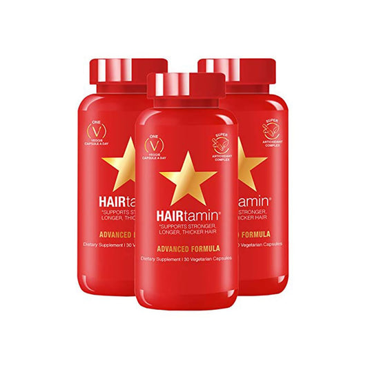 HAIRtamin Gluten-free Hair Growth Biotin Vitamins Capsules (Pack of 3)