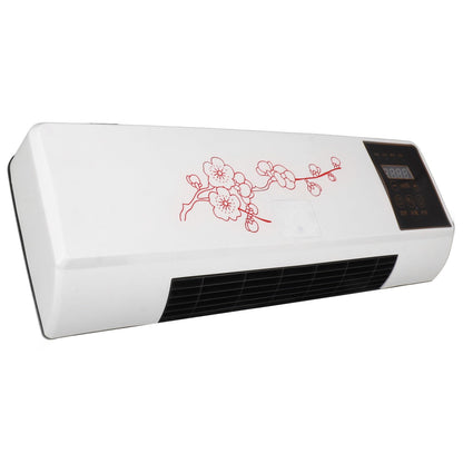 Wall Air Conditioner, Electric Air Conditioner Cooling Heating Wall Mount, Portable Air Conditioner, with Remote Control, White, Temperature Protection, Timer, Air Cooling,