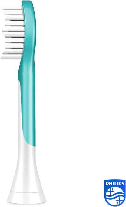 Philips HX6044/33 Sonicare Toothbrush heads for Kids, Blue, Pack of 4