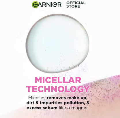 Garnier Skin Active Micellar Cleansing Water Classic Makeup Remover, 400ml + Micellar Cleansing Water In Oil 100 ml