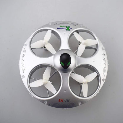 Fytoo CX-31 2.4G 4-axis Headless Mode RC Four-axis UFO Aircraft Remote Control Drone Silver