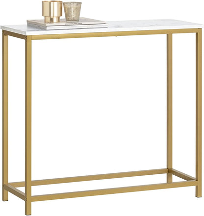 Haotian (UAE STOCK) SoBuy FSB21-W, Console Table Hall Table Side Table End Table Living Room Table, 92x30x80cm