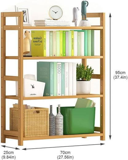 Solerconm Standing Shelf Units,5-Tier Bookcase, Free Standing Utility Organizer Shelf Unit for Open Storage,Display and Book Organization in Living Room (5-Tier)