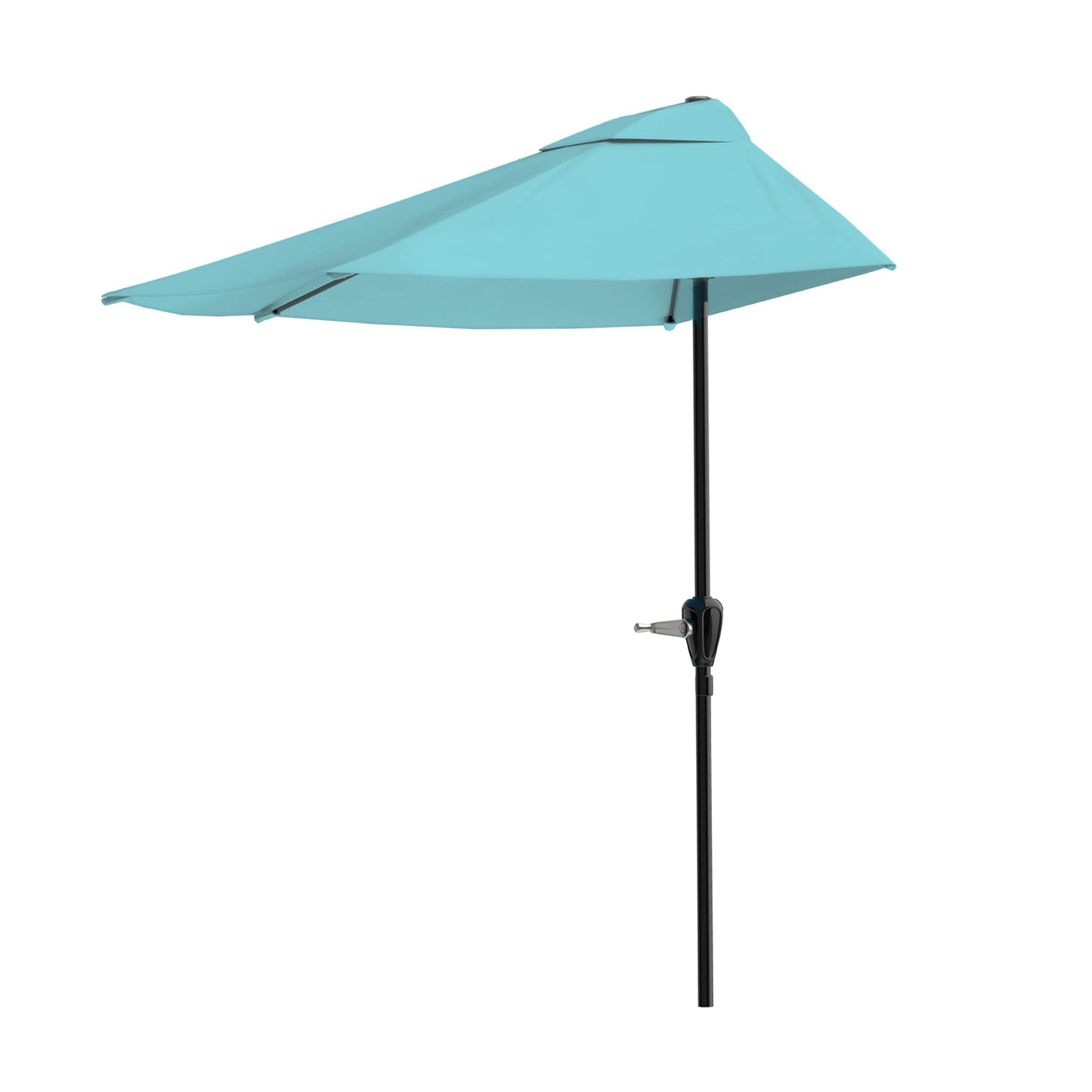 Pure Garden 9' Half Round Patio Umbrella