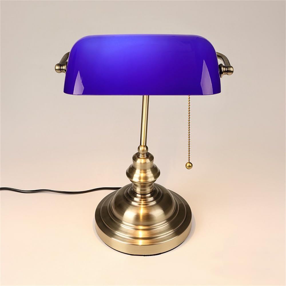 Modern Desk Table Lamp Simple Design LED Glass Pull Switch Desk Light Decor for Home Living Room Bedroom Bedside (style H 1pcs)