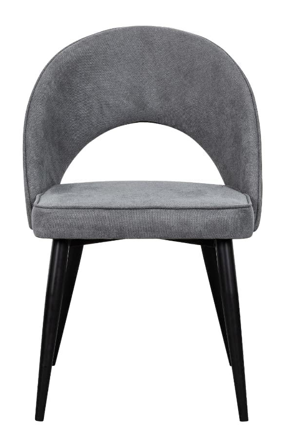 LANNY Dining Room/Restaurant Chair/Hotel chair/Office Visitor Chair/Modern Medium Back Luxury Lamb Wool Chair SZ813 (off white)