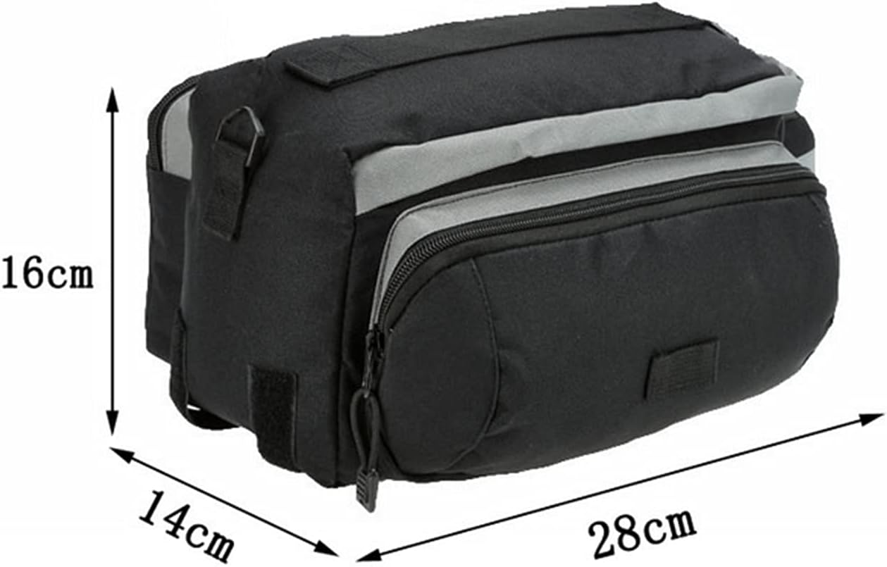 SKEIDO Multifunctional Mountain Bike Saddle Basket Bicycle Rear Rack Bag Becicle Bicycle Pack Trunk Pannier Bycicle Bag