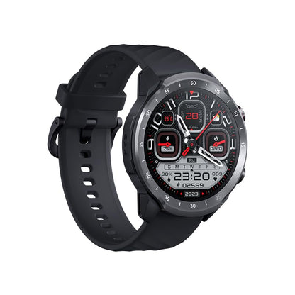 Mibro Smart Watch A2 (Black) - 1.39" HD Display, Bluetooth Calling, 10 Day Battery Life, 2ATM Waterproof, 70 Sports Modes, Heart Rate Monitoring, Sporty Look