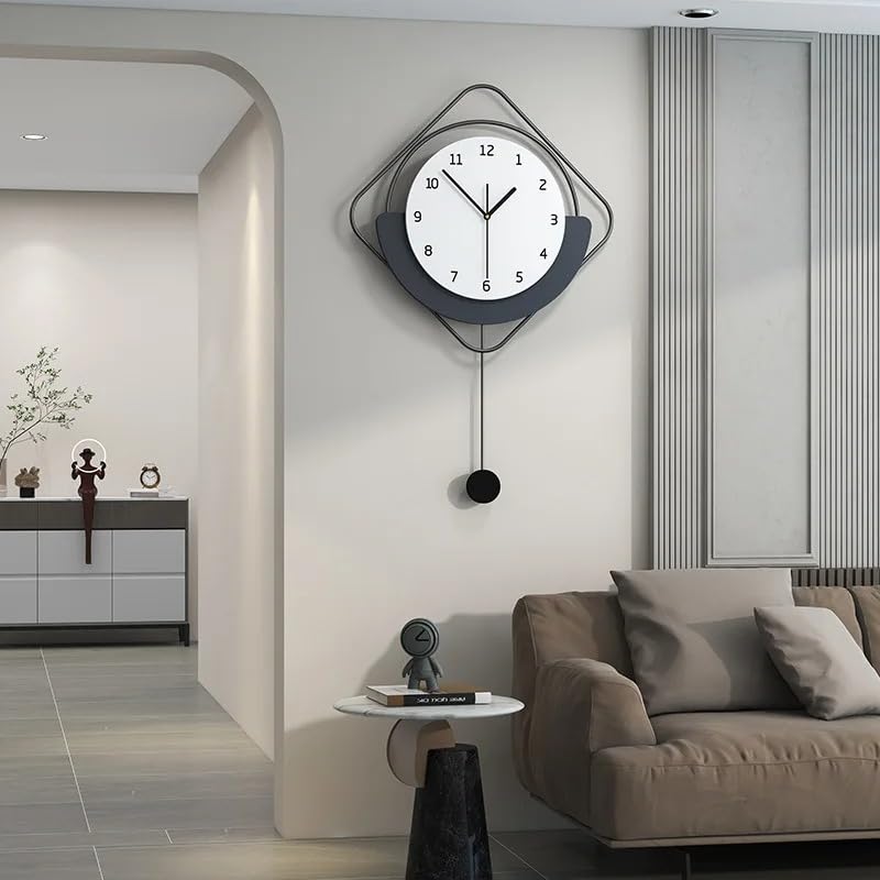 BLISS VIE wall clock, nordic, modern, elegant, decorative, large, living room wall clock, bedroom wall clock, office hotel, home decor-2