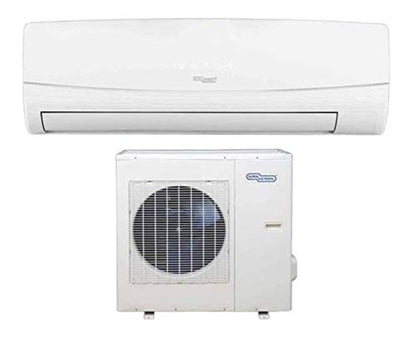 Super General 1.5 Ton Split Air Conditioner, 18000 BTU, Rotary Compressor, Auto Restart, Gold Fin, 4-way swing, SGS-181-NE, White - 101.5×31.3×22.1 cm, 1 Year Warranty